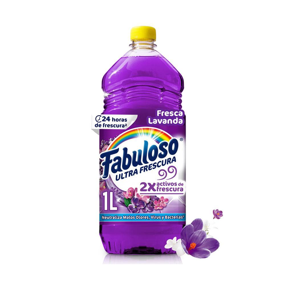 Limpiador Fabuloso Lavanda — Fabuloso, Botella x 1000 mL