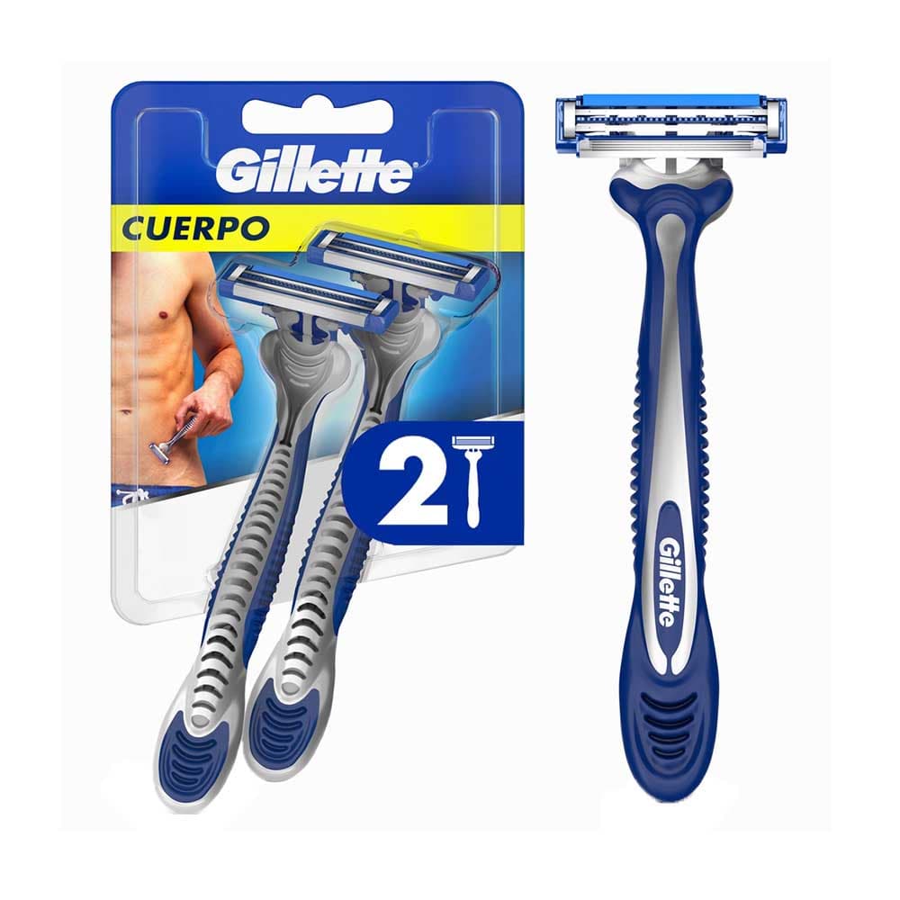 Máquina de afeitar Gillette Prestobarba — Gillette, Paquete x 4 unidades