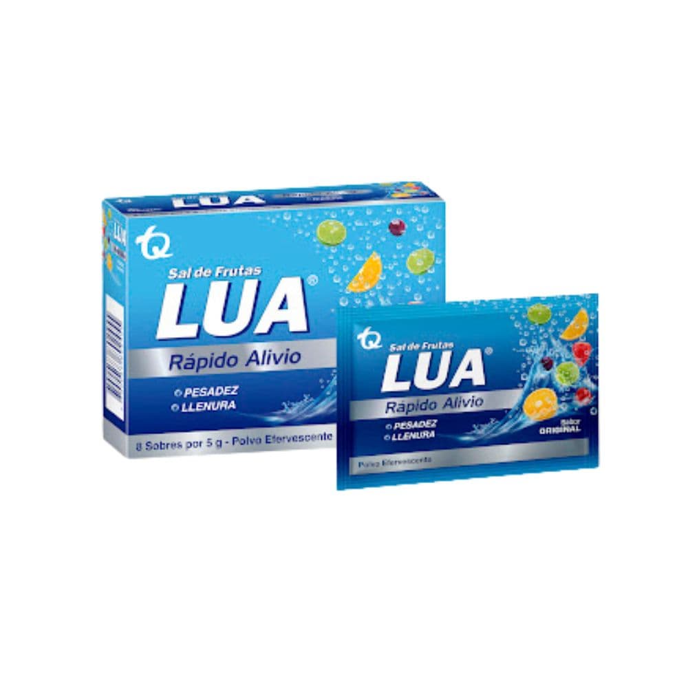 Sal de frutas Lua — Lua, Caja x 12 sobres