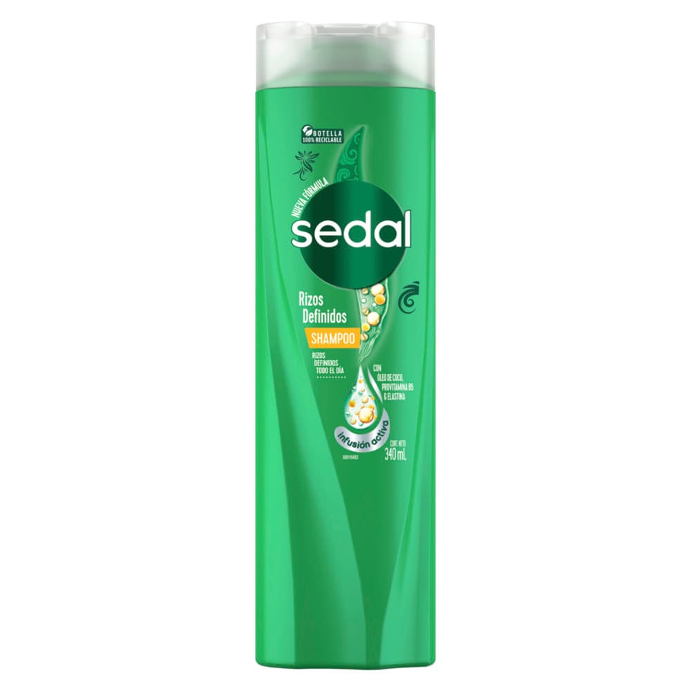 Shampoo Sedal Rizos Obedientes — Sedal, Frasco x 340 mL